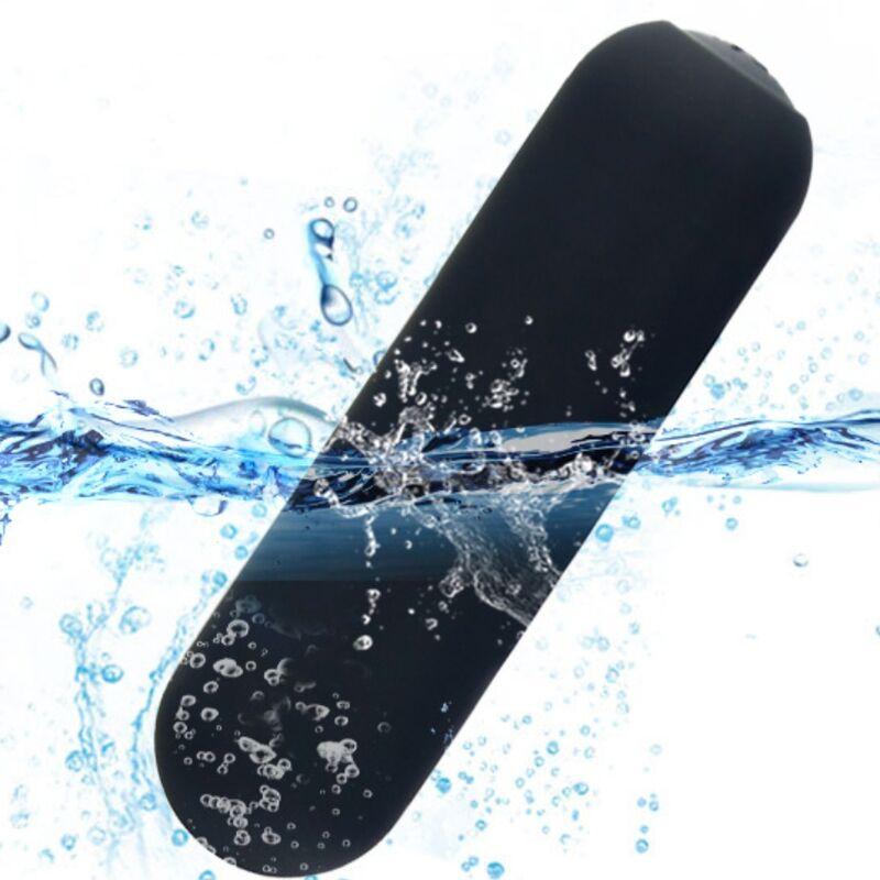 Armony - splash joie vibrator bullet silicone remote control 10 vibrations 75 x 19 cm black 4