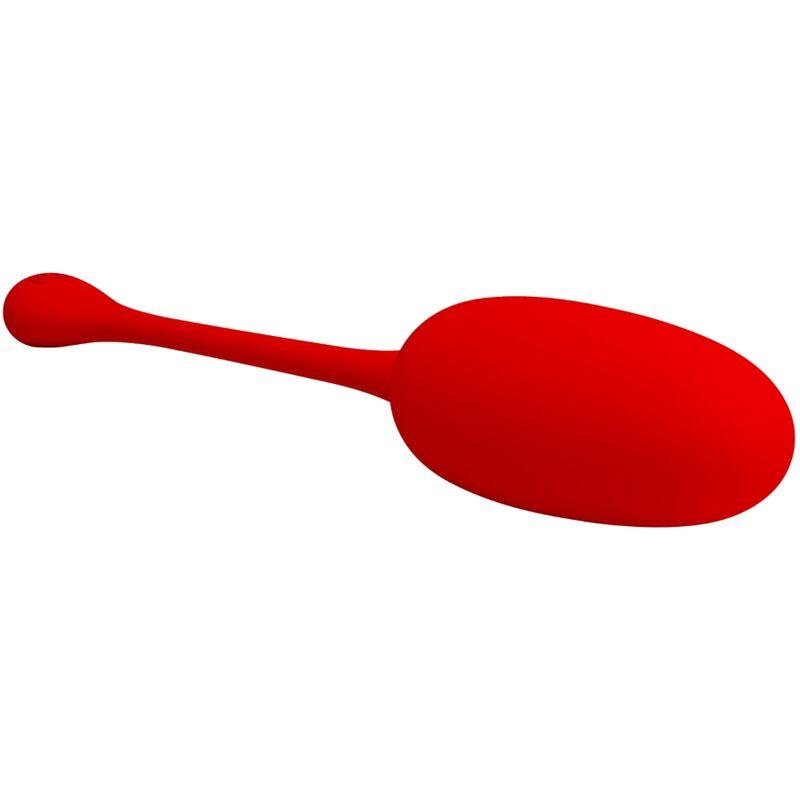 Pretty Love - Knucker Red Rechargeable Vibrating Egg 2