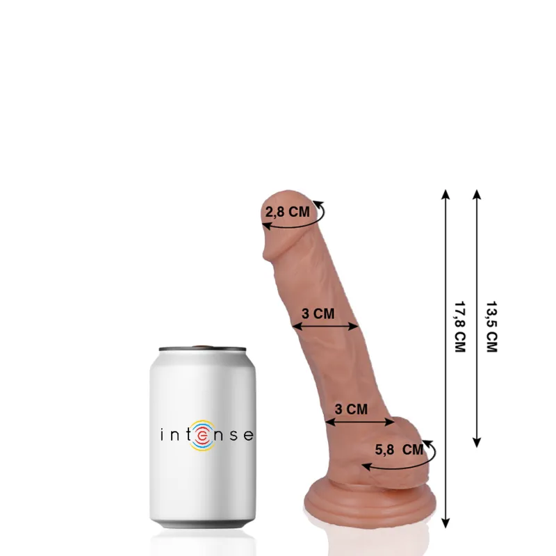 Mr Intense 9 Realistic Cock 17.8 -O- 3cm 1