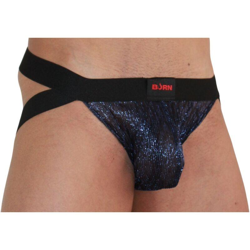 Burn - 006 Jock Shiny Blue / Black S 1