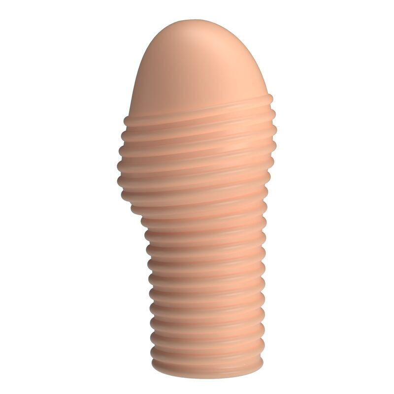 Pretty love - hottt penis sleeve get your penis thicker natural color 3