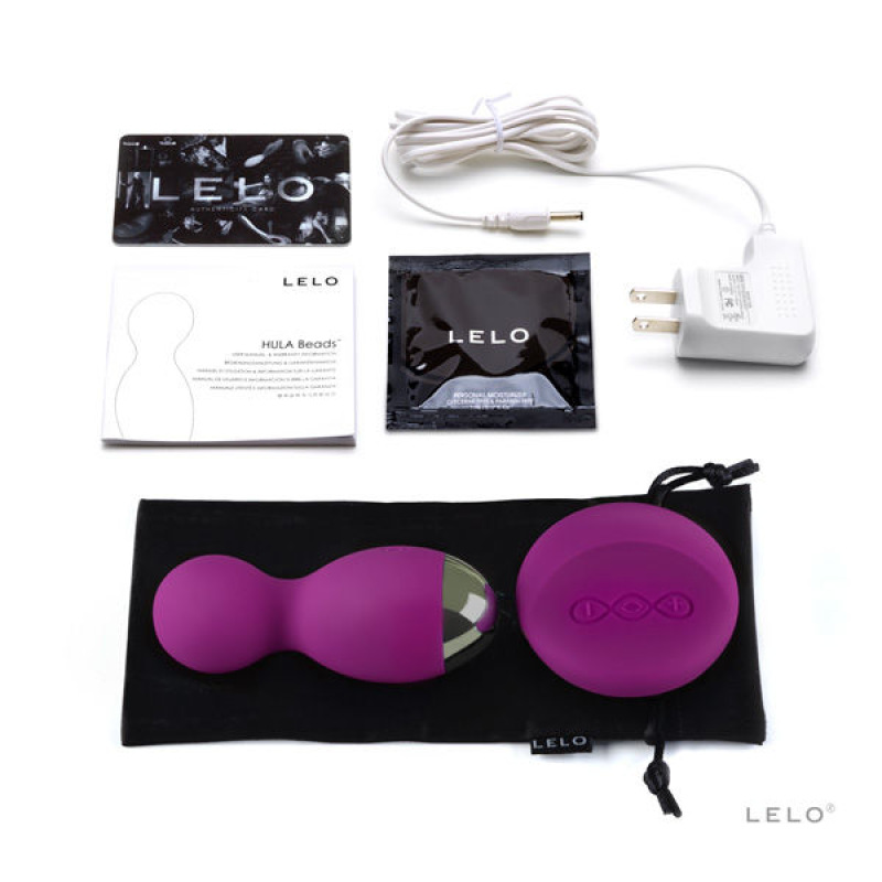 Lelo - badge hula balls purple 2