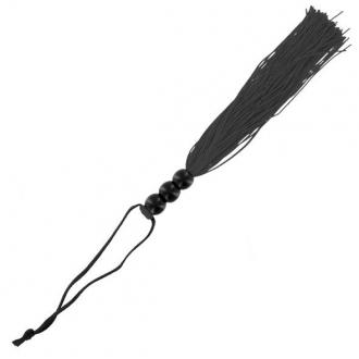 S&M Mischief Whip Small Black 10 Inch