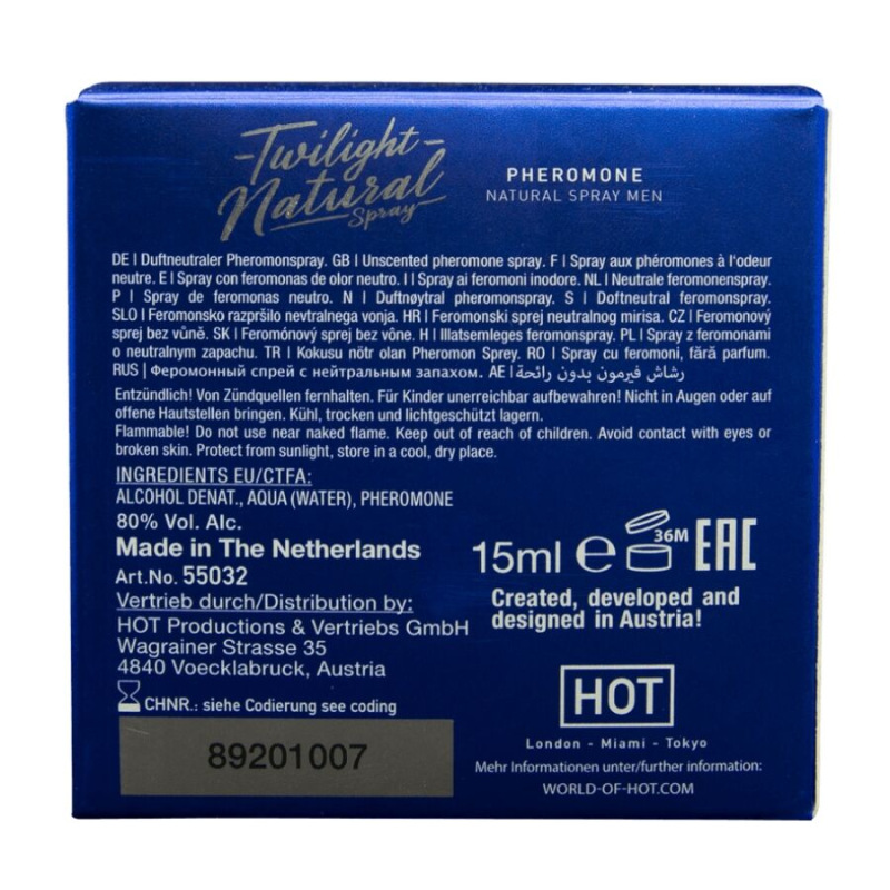 Hot - twilight pheromone natural men 15 ml 3