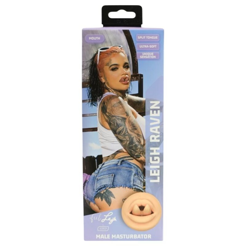 Kiroo - raven mouth realistic viper tongue masturbator 7