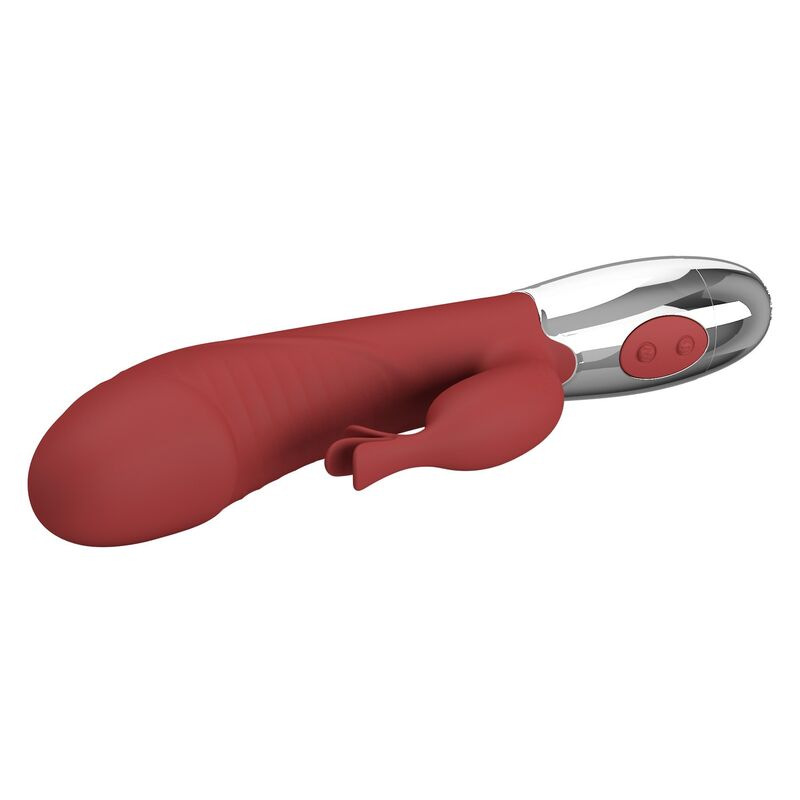 Pretty love - rosewood rabbit vibrator 30 functions usb rechargeable red 6