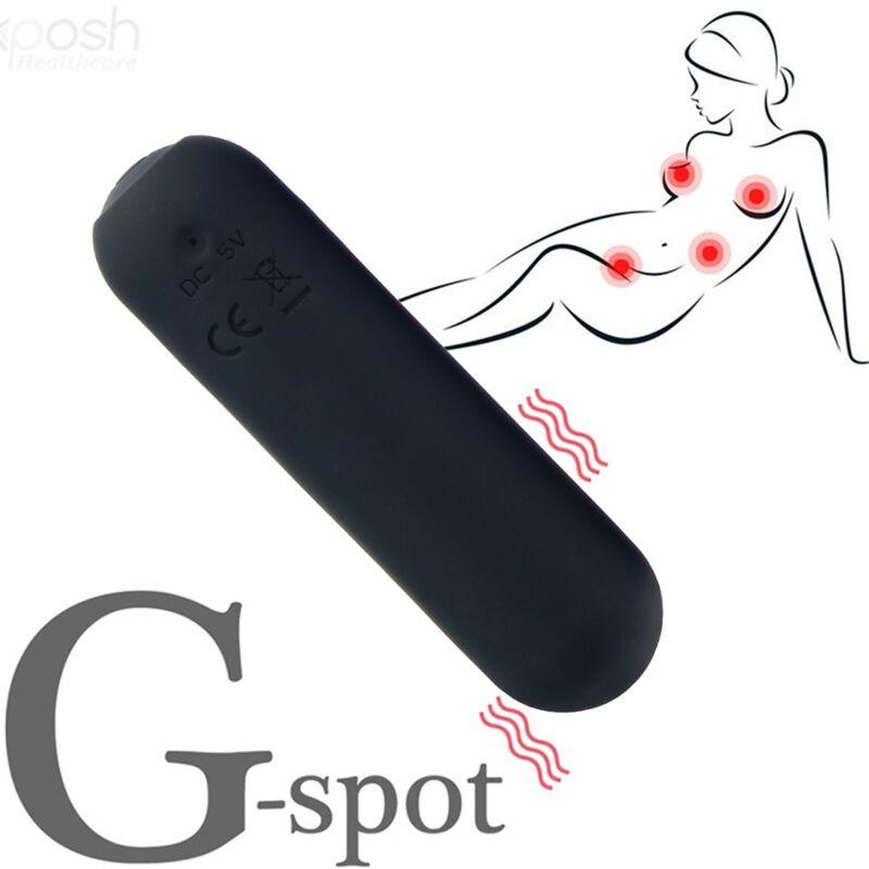 Armony - splash joie vibrator bullet silicone remote control 10 vibrations 75 x 19 cm black 6