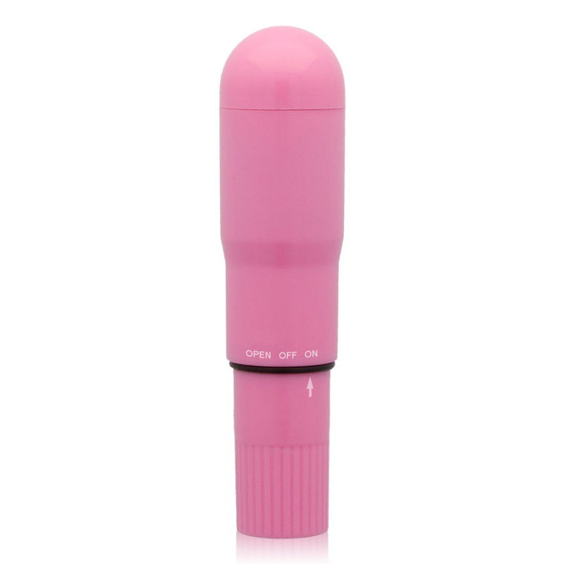 Glossy - pocket vibrator deep rose 1