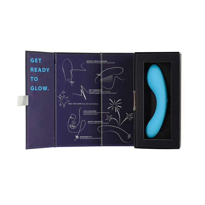 Swan - The Mini Swan Wand Glow In The Dark Blue 9