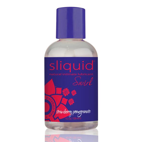 Sliquid - Naturals Swirl Lubricant Strawberry Pomegranate 12