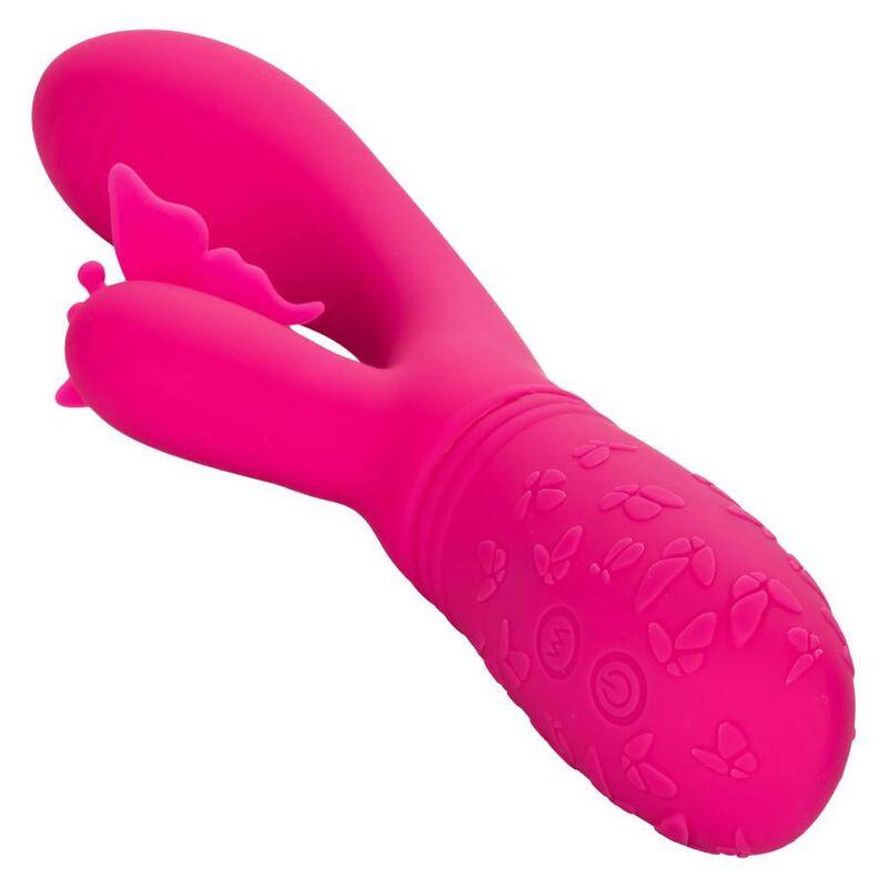 California Exotics Butterfly Kiss Flutter Pink 9
