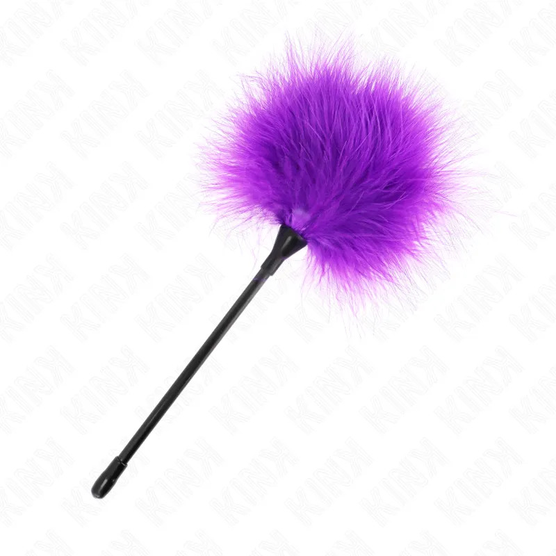 Kink - Purple Tickle Feathers Used For The Bondage Kit 27 Cm 3