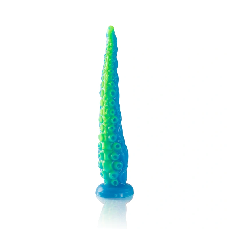 Epic - scylla fluorescent thin tentacle dildo small size 9