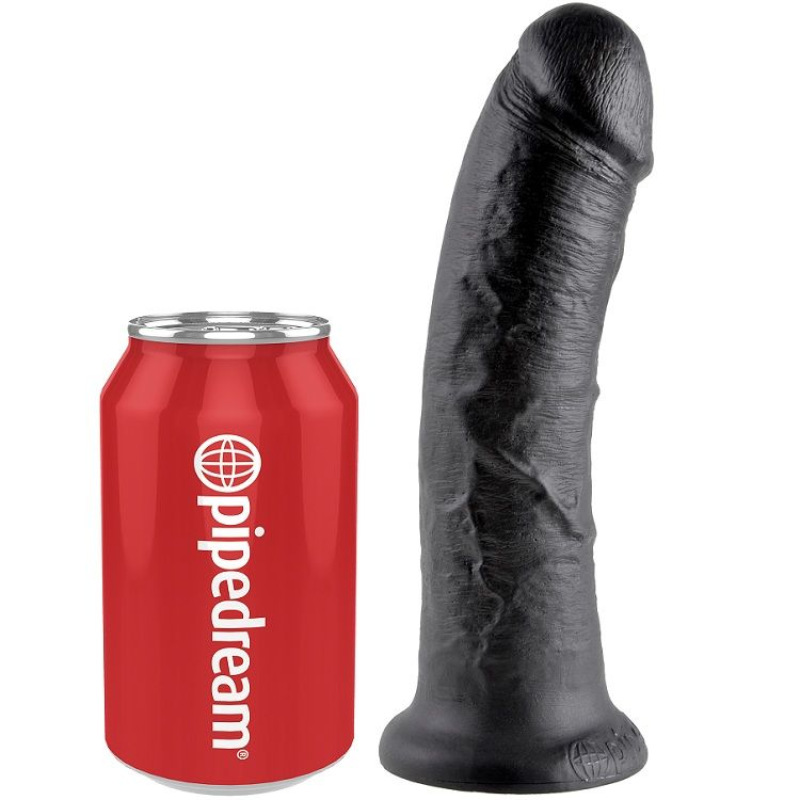 King cock - 8 dildo black 20.3 cm