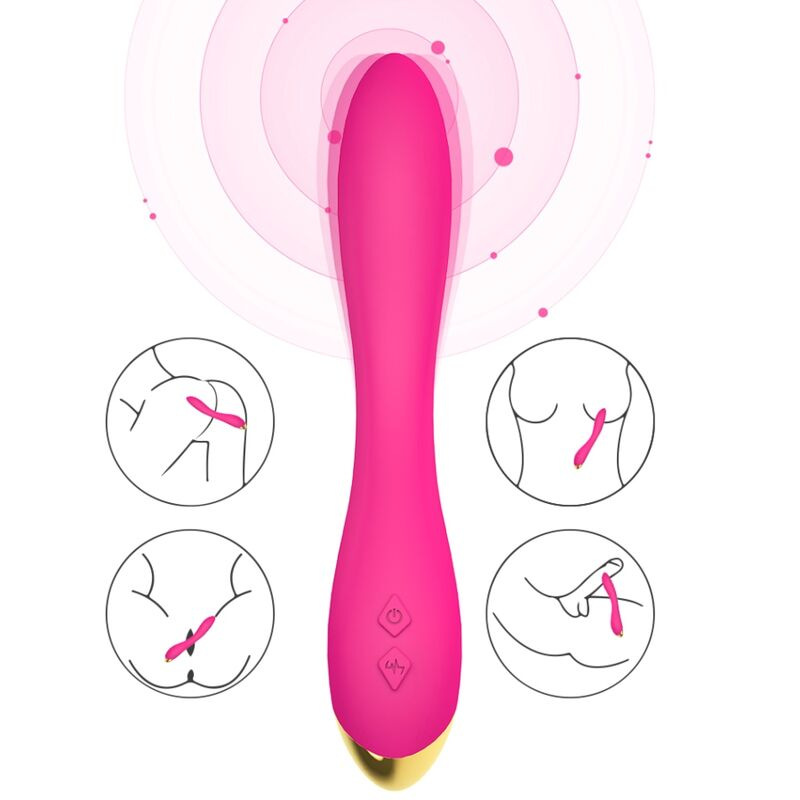 Armony - flamingo vibrator multiposition fuchsia 2