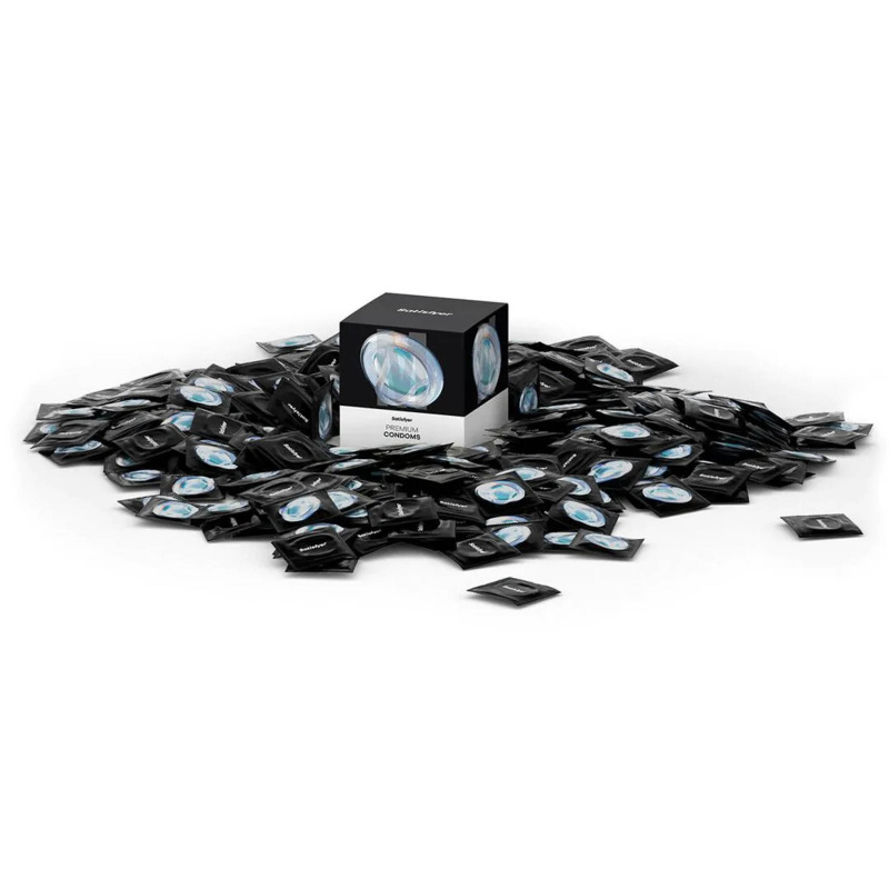 Satisfyer Premium Condoms 53 mm Pack 100 ks - Kondómy 1