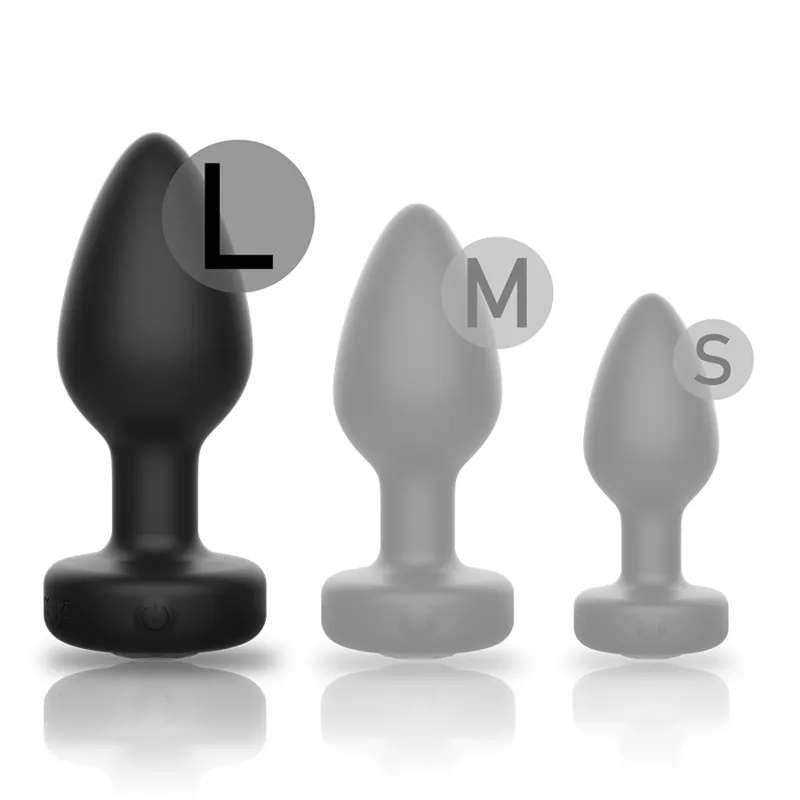 Ibiza - Remote Control Anal Plug Size L - Vibračný Análny Kolík 4