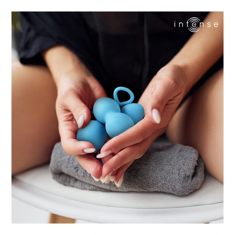 Intense - charli kegel ball kit ocean blue 1