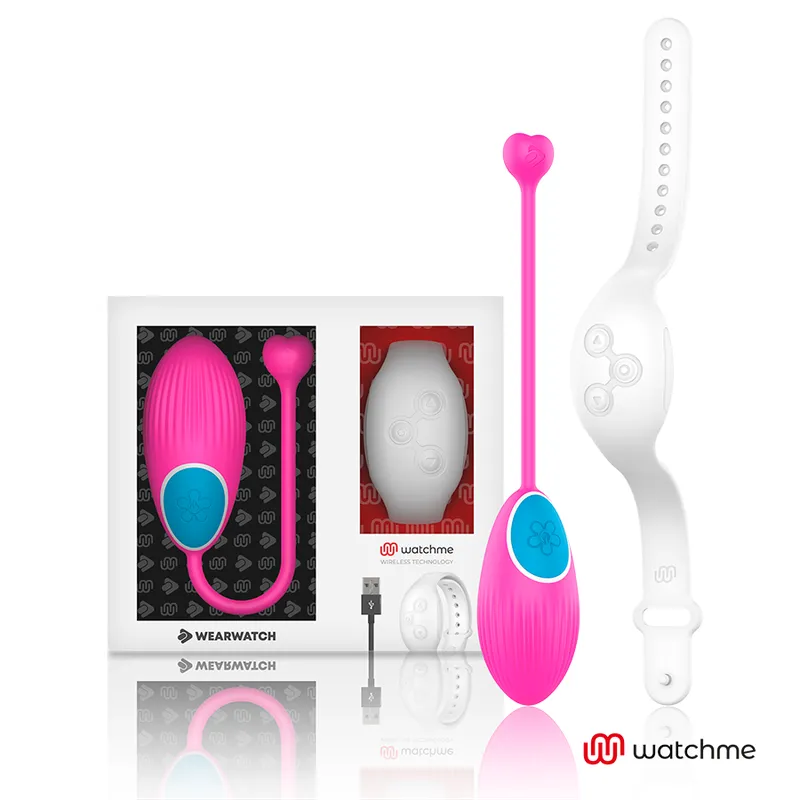 Wearwatch Egg Wireless Technology Watchme Pink / White - Vibračné Vajíčko