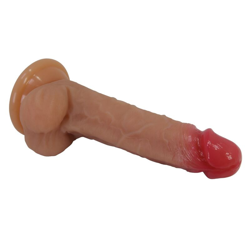 Pretty love - ivita realistic silicone dildo with suction cup 16.2 cm Ø 4 cm 6