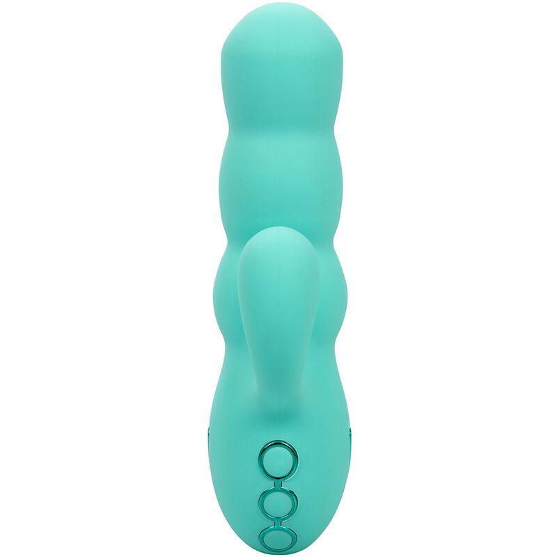 California Exotics - Del Mar Diva Vibrator Rabbir Aqua Green By California Dreaming 1