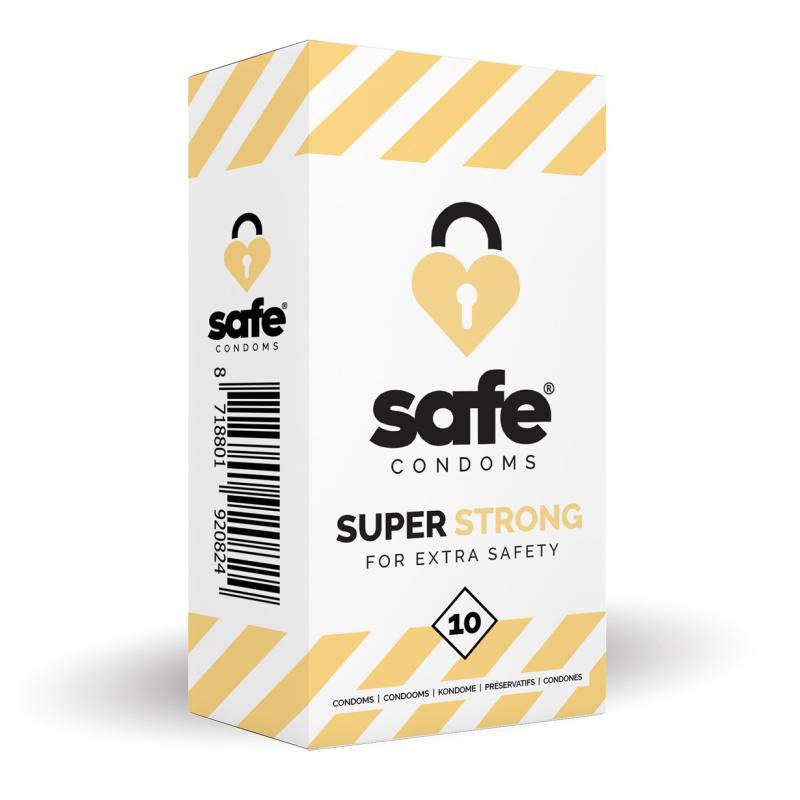 Safe - Condoms Super Strong 10 Pcs