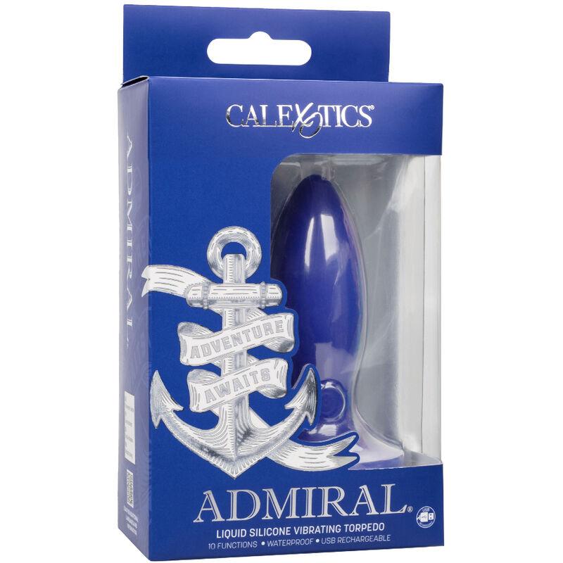 Admiral - Torpedo Anal Plug Vibrator Blue