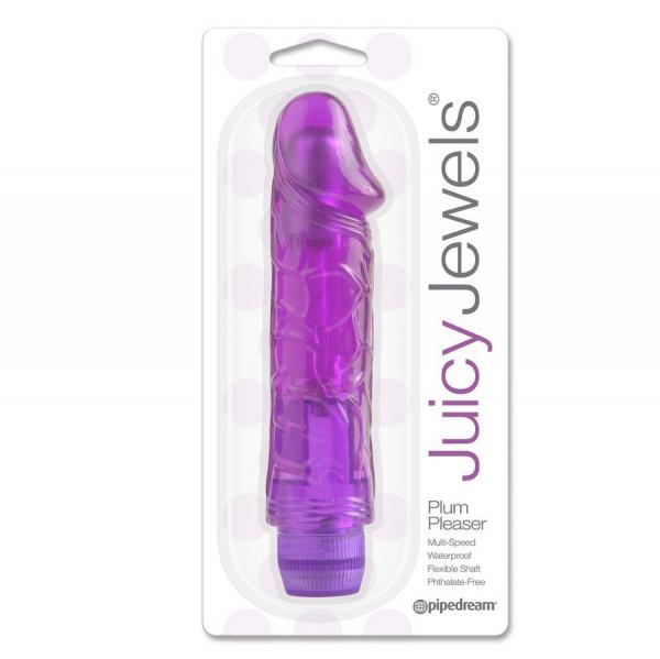 Juicy Jewels Plum Pleaser Vibrator.