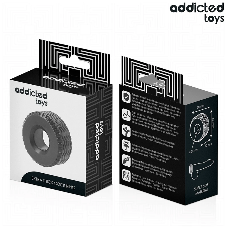 Addicted toys - extra thick cock ring 6