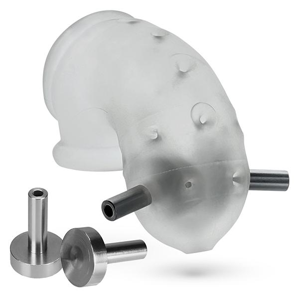 Oxballs - Airlock Electro Air-Lite Vented Chastity Transp.