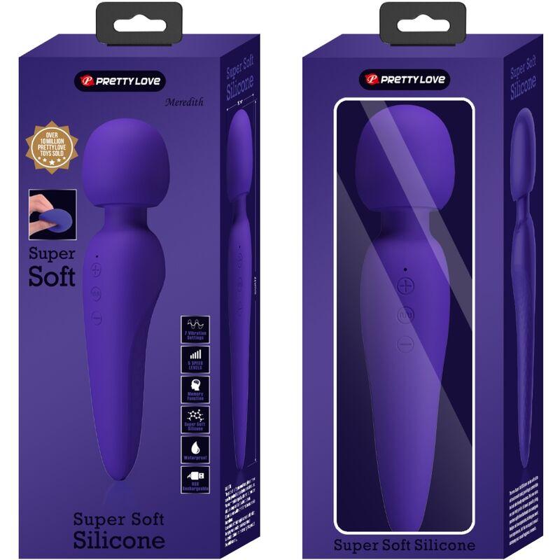 Pretty Love - Meredith Massager 12 Vibration Modes Purple 8
