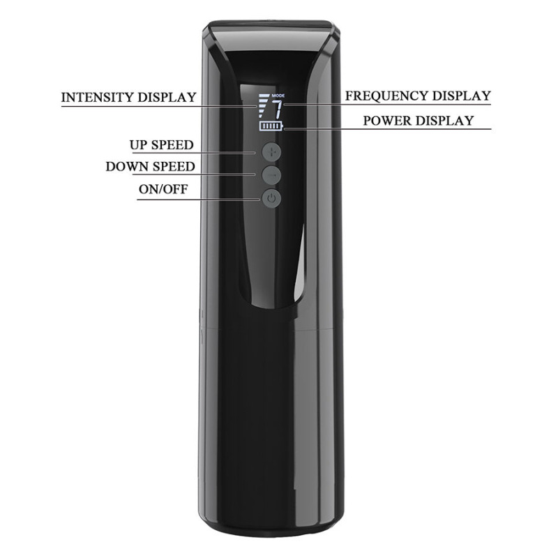 Pretty love - larissa suction masturbator with vibration + support 7