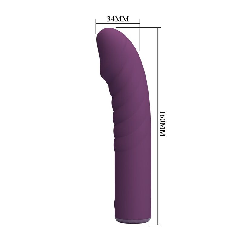 Pretty love - ryland rechargeable vibrator 10 functions purple 7