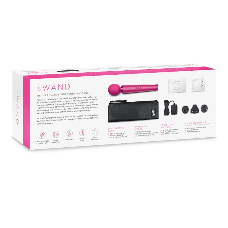 Le Wand - Rechargeable Massager Magenta 4