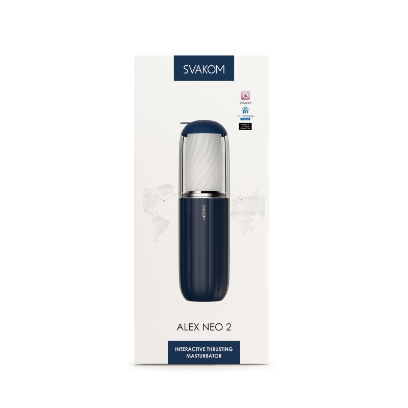 Svakom - Connexion Series Alex Neo 2 Interactive Thrusting Masturbator 4