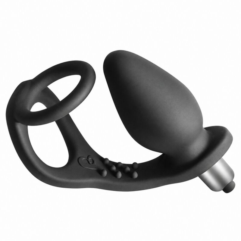 Rocks-off - ro-zen prostate vibrator with dual ring 7 speeds onyx black 2