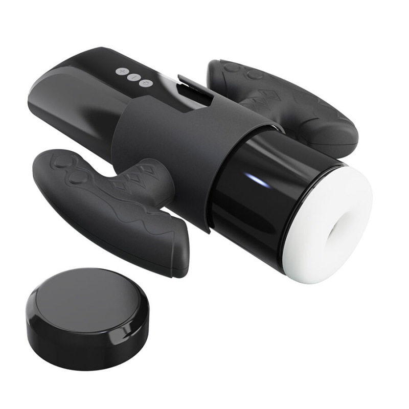 Pretty love - larissa suction masturbator with vibration + support 8