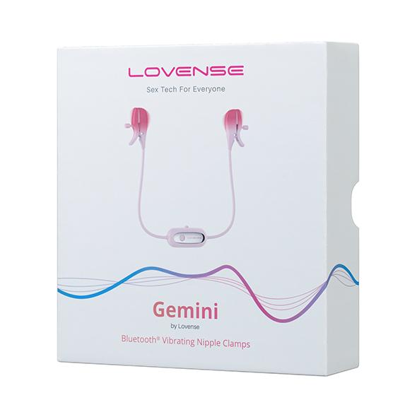 Lovense - Gemini App-Controlled Vibrating Nipple Clamps