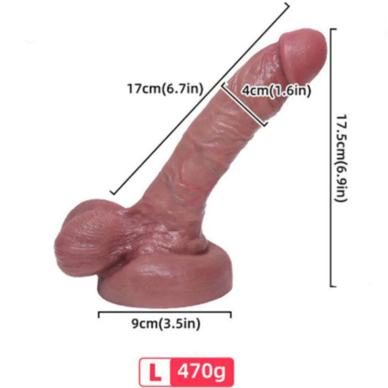 Armony - realistic liquid silicone dildo 17 cm