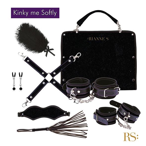 Rs - Rs Soiree Kinky Me Softly Bdsm Set Black Black