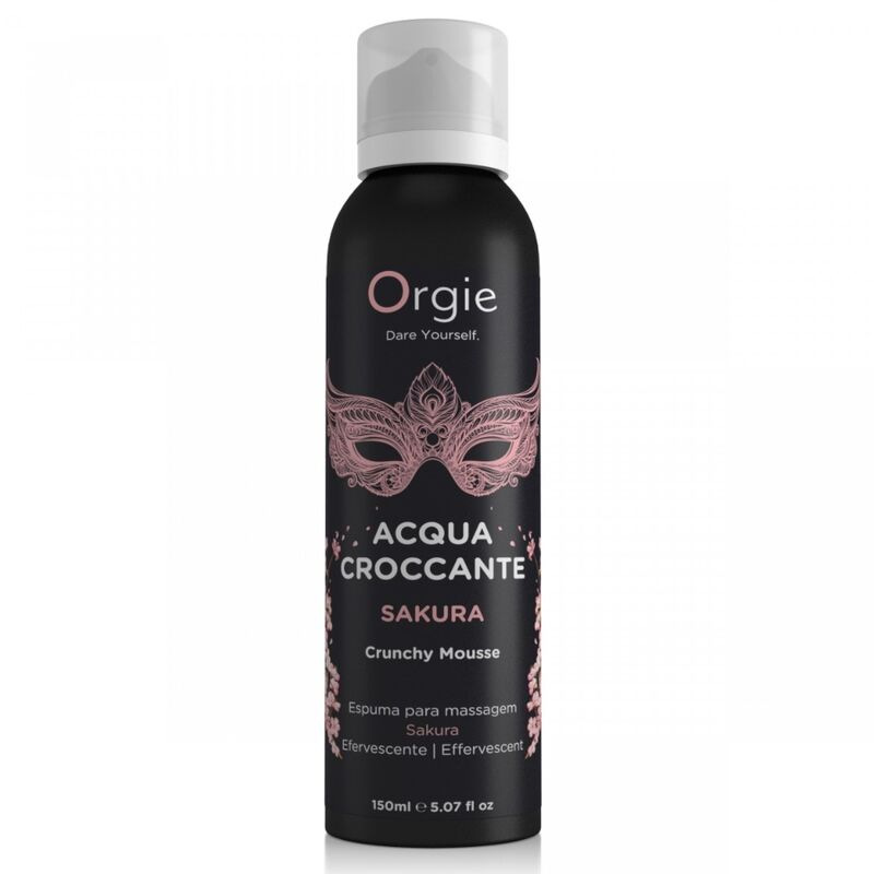 Orgie - acqua croccante sakura crunchy massage mousse 150 ml 1