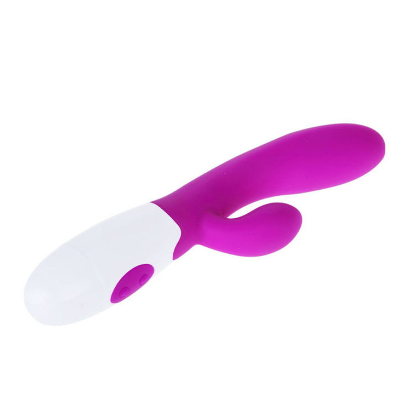 Pretty love - flirtation alvis vibrator with clitoris stimulator 2