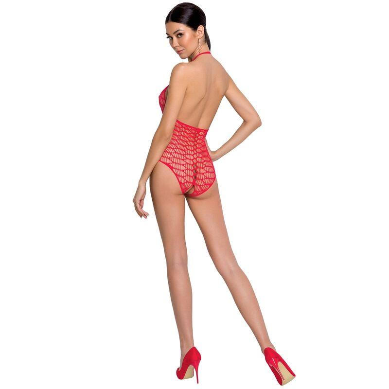 Passion Bs087 Bodystockings Červená 1