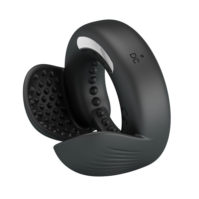 Pretty love - quentin penis ring with testicular stimulator 3