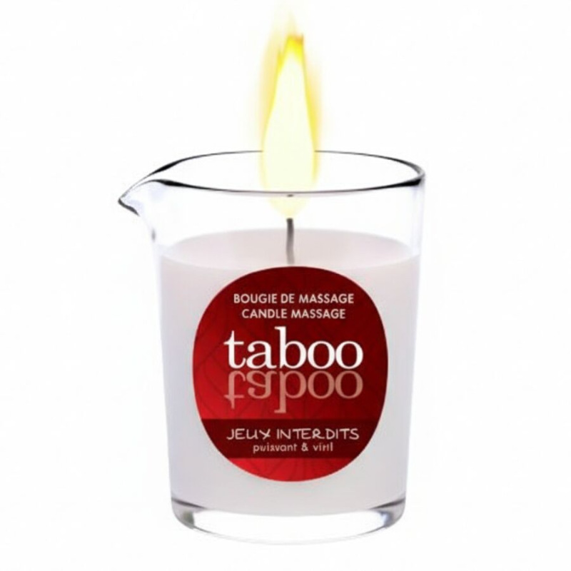 Taboo Candle Massage Men Jeux Interdits Smell Lichen 1