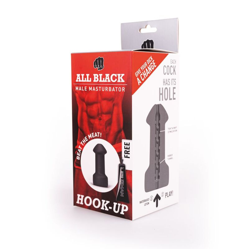 All black - masturbator hook-up 2