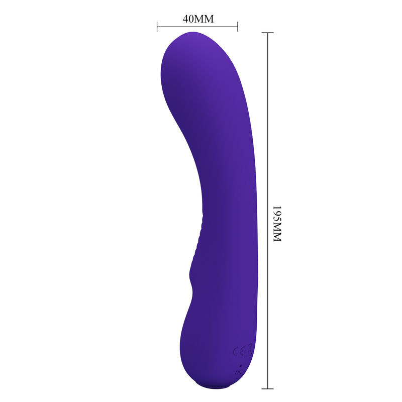Pretty love - prescott rechargeable vibrator purple 4