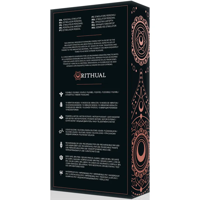 Rithual Kriya G-Spot Stimulator Rechargeable Black