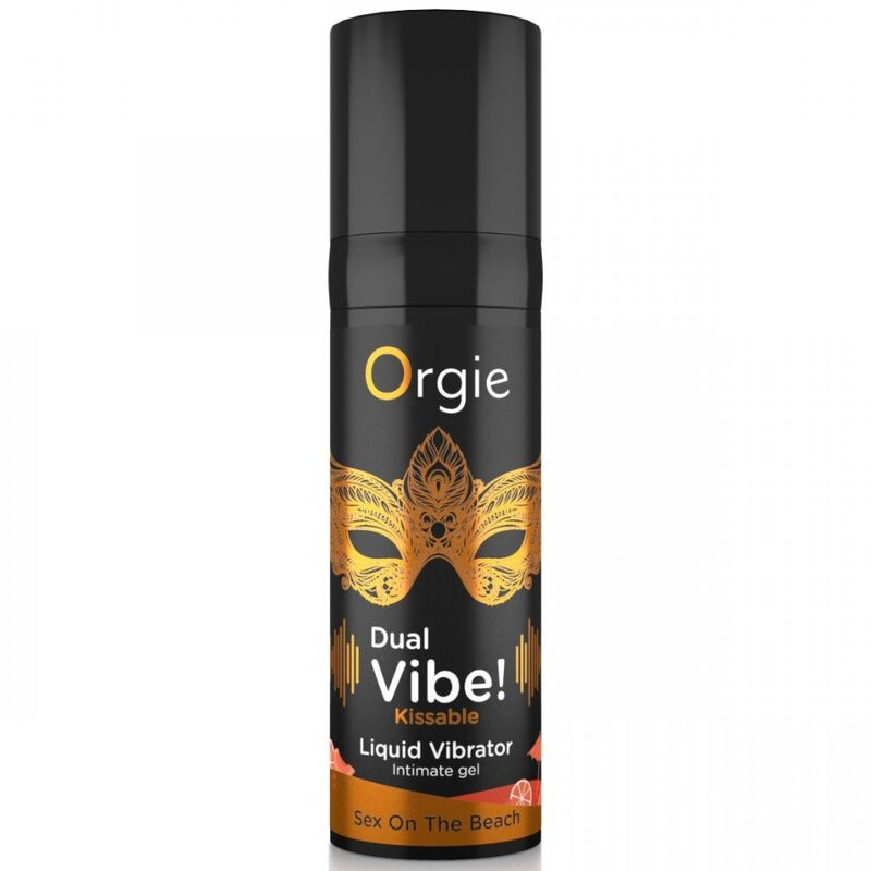 Orgie - dual vibe! sex on the beach kissable liquid vibrator 15 ml 1