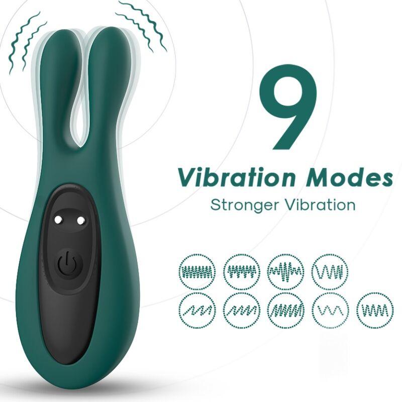 Armony - Stimulator & Vibrator Rabbit Green